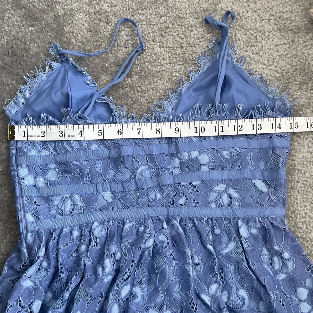 NBD Give It Up Dress in Chambray Blue